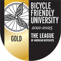 Gold Bicycle Friendly University 2021-2025, The League of American Bicyclists